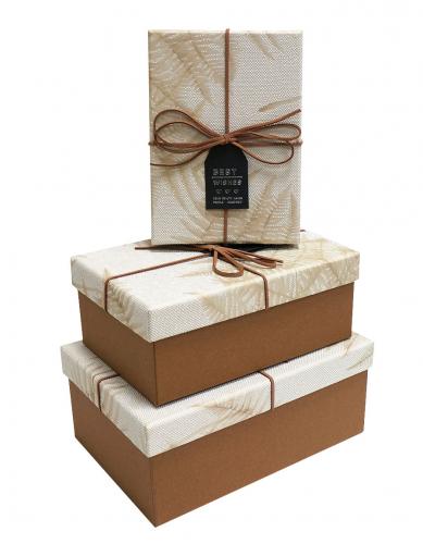 Набор подарочных коробок А-9301-141 (Карамельный)