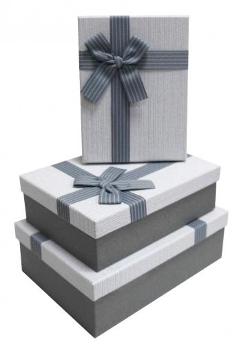 Набор подарочных коробок А-9302-100 (Серый)