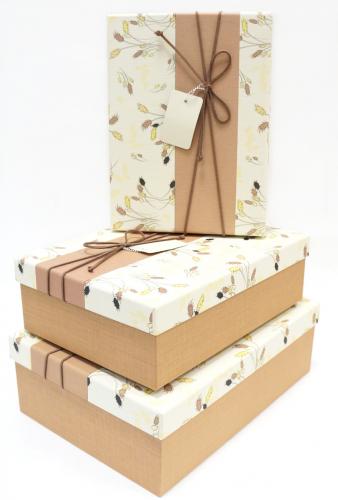 Набор подарочных коробок А-9302-59 (Коричневый)
