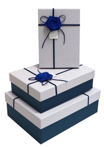 Набор подарочных коробок А-9304-44 (Синий)