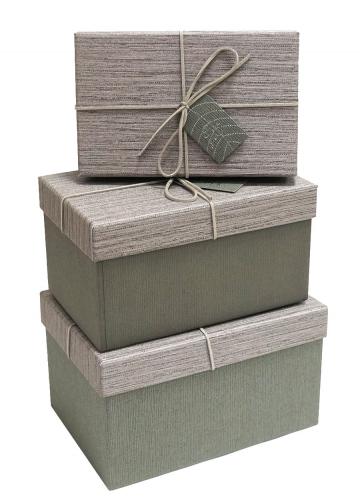 Набор подарочных коробок А-9313-19 (Серый)
