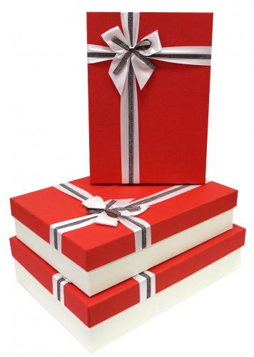 Набор подарочных коробок А-9317-5 (Красный)