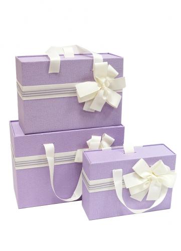 Набор подарочных коробок А-9331-3 (Сиреневый)