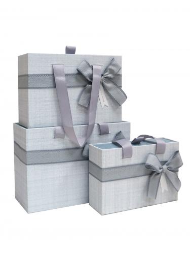 Набор подарочных коробок А-9331-6 (Серый)
