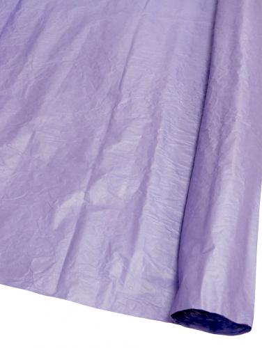 Подарочная бумага "Эколюкс" жатая перламутровая в рулоне 70см х 5м (Фиолетовый)