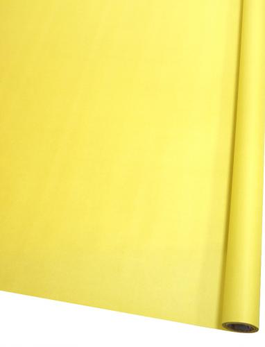 Цветная перламутровая бумага 70см х 9м (Жёлтый)
