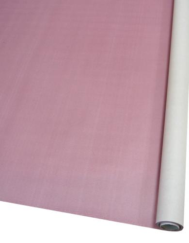 Цветная матовая бумага 70см х 9м (Пыльная роза/Бордовый)