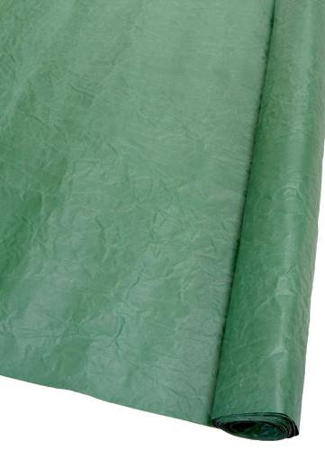 Подарочная бумага "Эколюкс" жатая в рулоне 70см х 5м (Тёмно-зелёный)